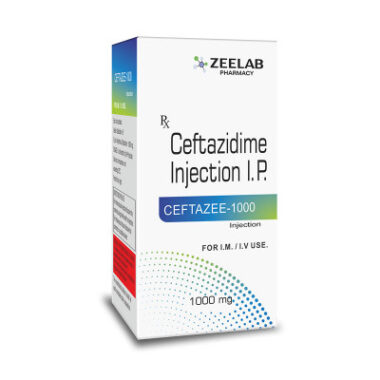 Ceftazee 1000mg inj