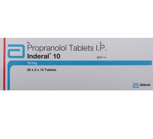 Inderal 10mg tablet