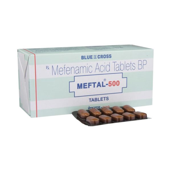 Mefenamic Acid 500mg Tablet Meftal