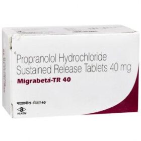 Migrabeta tr 40mg tab