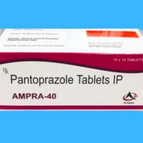 Pantoprazole 40mg Tablet Ampra