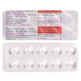 Provanol SR 40mg tablet