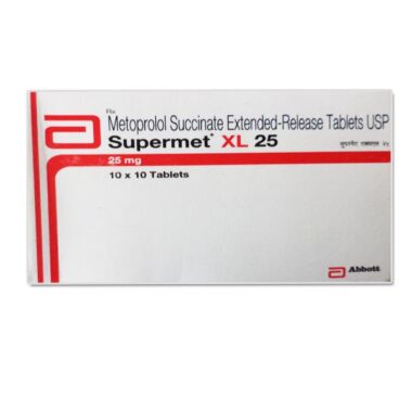 Supermet XL 25mg tab