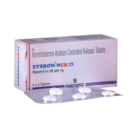 Sysron ncr 15mg tablet