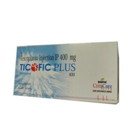 Teicoplanin 400mg Injection Ticofic Plus