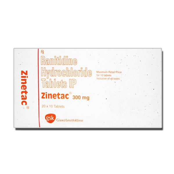 Zinetac 300mg tablet