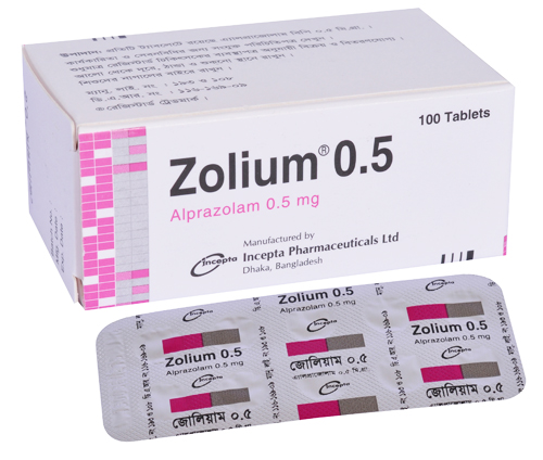 Zolium 0.5mg tab