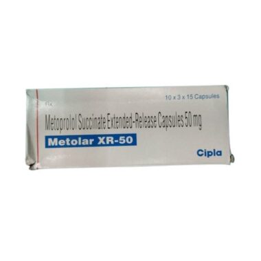 metolar xr 50mg tab