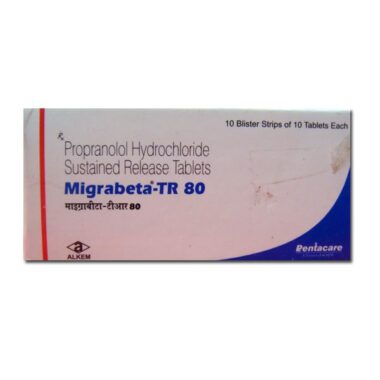 migrabeta Tr 80mg tab