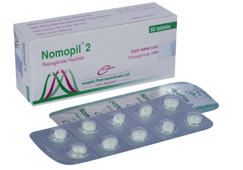 Repaglinide 2mg Tablet Nomopil