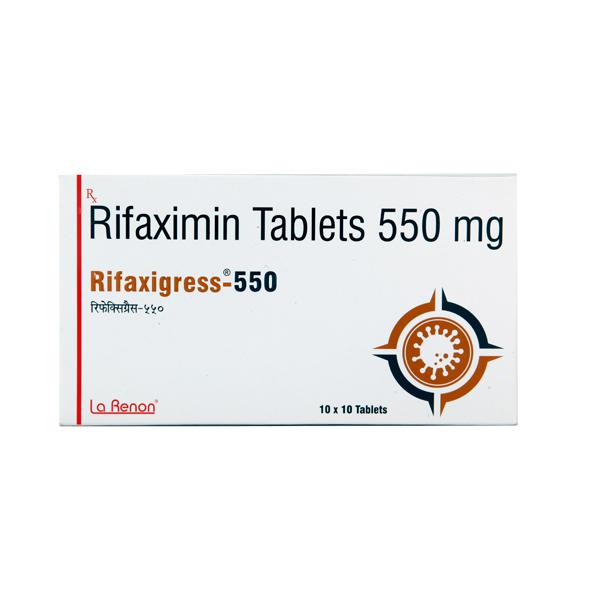 rifaxigress 550mg tablet