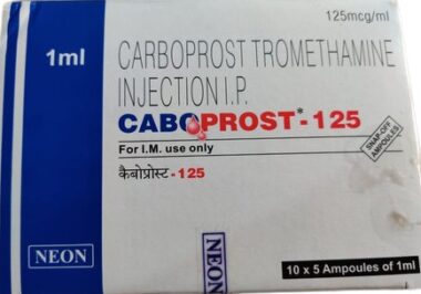 Caboprost 125mcg injection