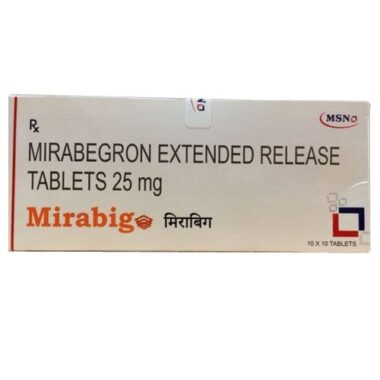 Mirabig 25mg tablet