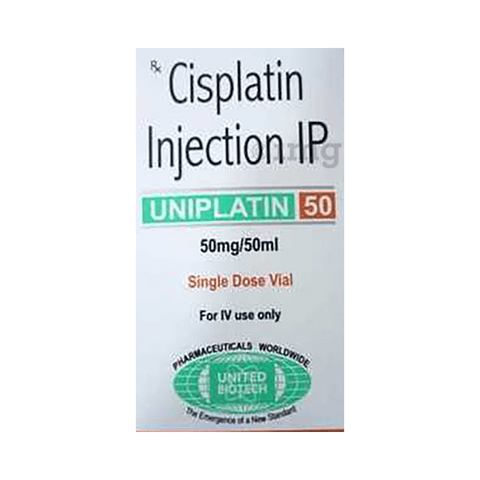 Uniplatin 50mg Injection