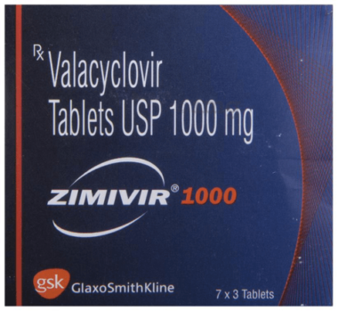 Valacyclovir Zimivir 1000