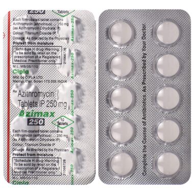 azimax 250mg tablet