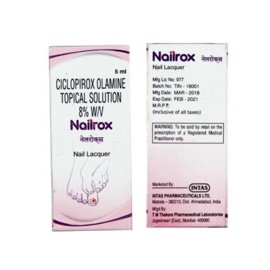 Ciclopirox Nailrox Liquid