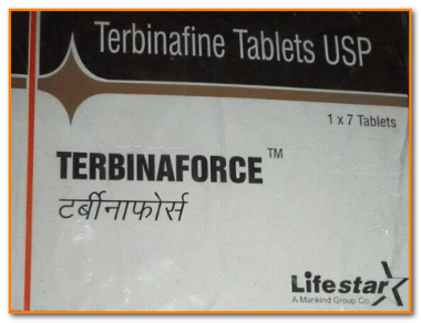 Terbinafine 250mg Tarbinaforce