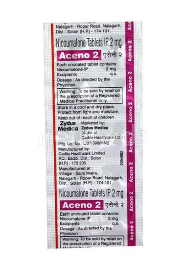 Aceno 2mg tablet