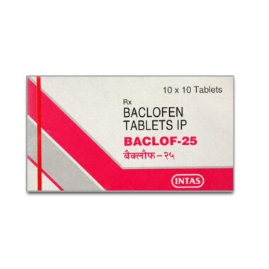 Baclof 25mg Tablet