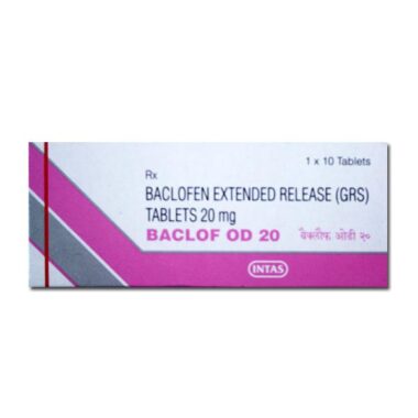 Baclof Od 20mg Tablet