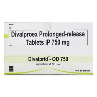 Divalprid OD 750mg Tablet