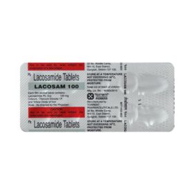 Lacosam 100mg Tablet