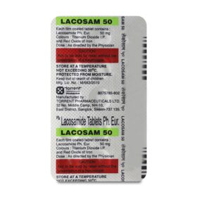 Lacosam 50mg Tablet