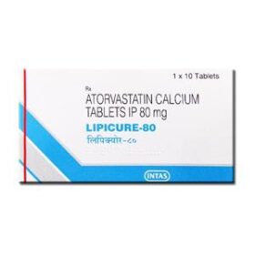 Lipicure 80mg Tablet