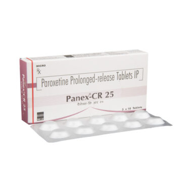 Panex CR 25mg Tablet