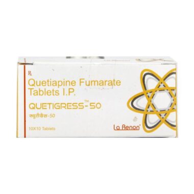 Quetigress  50mg  Tablet