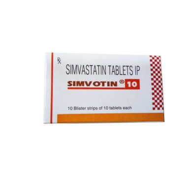 Simvotin 10mg Tablet