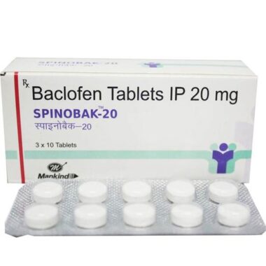 Spinobak 20mg Tablet