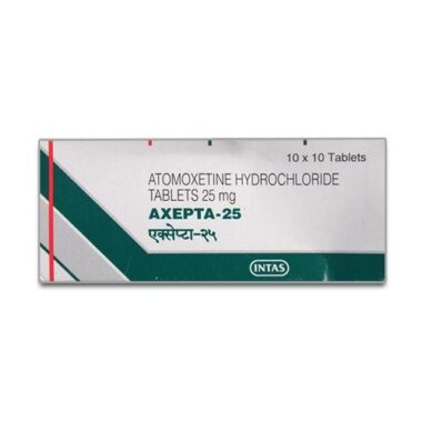 Axepta 25mg Tablet