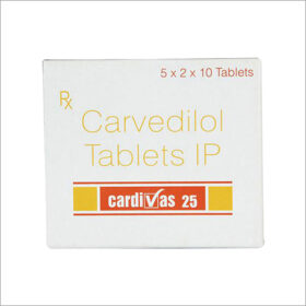 Cardivas 25mg Tablet