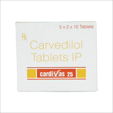 Cardivas 25mg Tablet