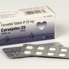 Carvejohn 25mg Tablet