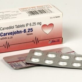 Carvejohn 6.25mg Tablet