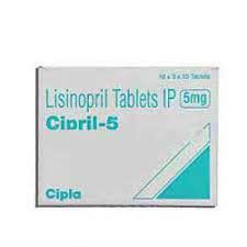 Cipril 5mg Tablet