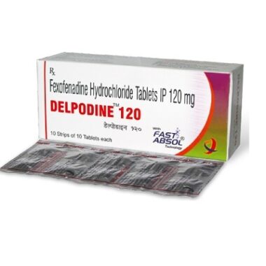 Delpodine 120mg tablet