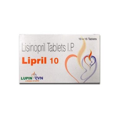 Lipril 10mg Tablet