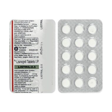 Listril 2.5mg Tablet