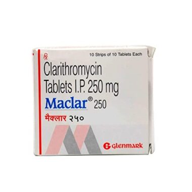 Maclar 250mg Tablet