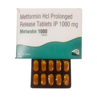 Metwohn 1000mg Tablet