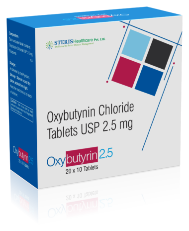 Oxybutyrin 2.5mg tablet