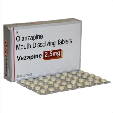 Vezapine 2.5mg Tablet