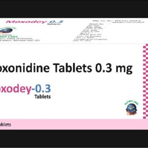 Moxodey 0.3mg Tablet Moxonidine