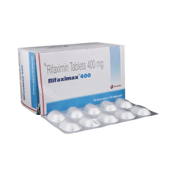 Rifaximax 400mg Tablet Rifaximin | Exporter | Supplier | Wholesaler