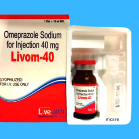 Livom 40mg Injection Omeprazole