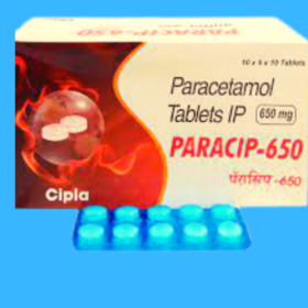 Paracip 650mg Tablet